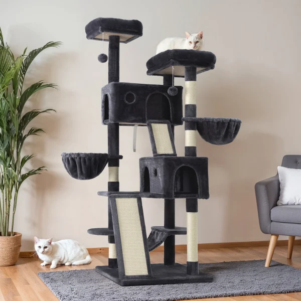 HOOMIC 65in Large Cat Tree