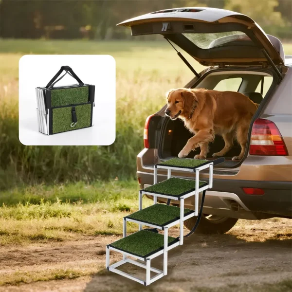 Portable stairs for large dogs